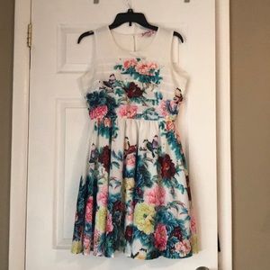 Floral Bird Dress